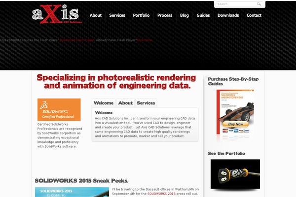 Jarvis Child theme site design template sample