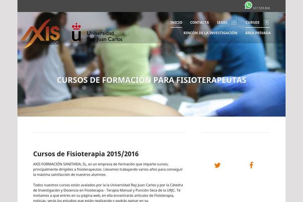 LMS theme site design template sample