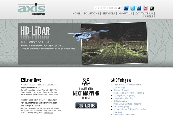 Mad theme site design template sample