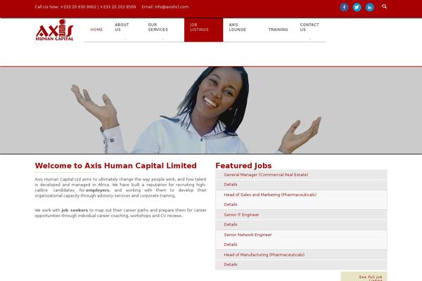 Hello Elementor theme site design template sample