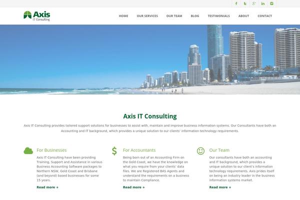Emulate theme site design template sample