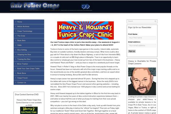 axispowercraps.com site used Flexform