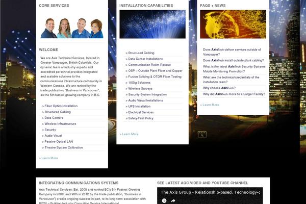 Scrollider theme site design template sample