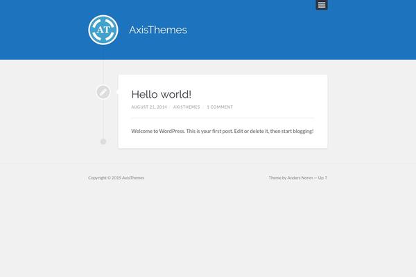 Lingonberry theme site design template sample