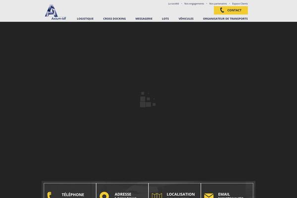 axium-idf.fr site used Primetrans-child