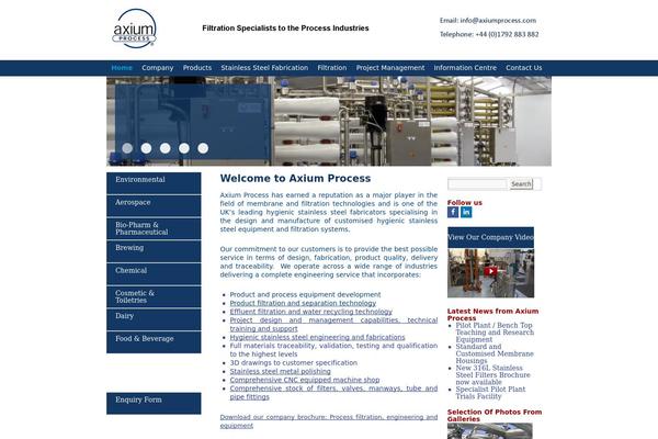 Thirty Ten theme site design template sample
