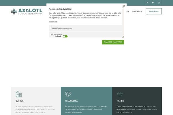 Etalon theme site design template sample