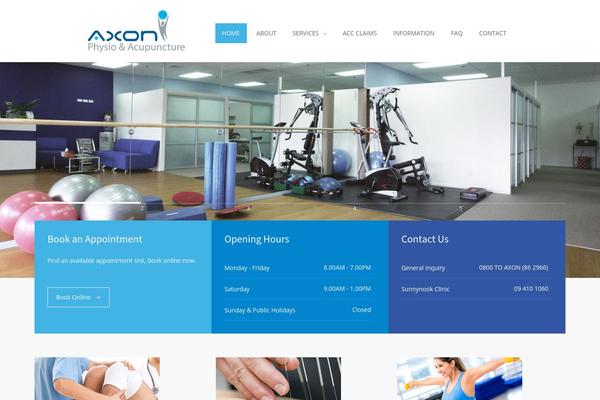 MediCenter theme site design template sample