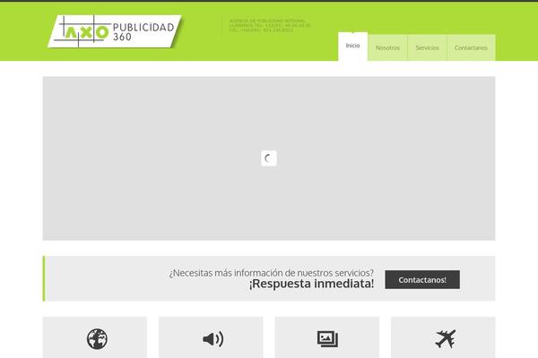 axopublicidad.com site used YellowProject