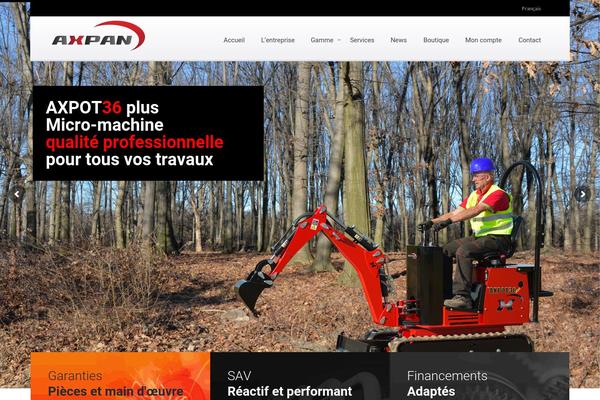 Optima theme site design template sample