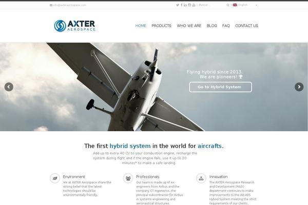 Invicta theme site design template sample