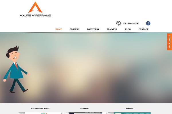 axurewireframe.com site used Axurewireframe
