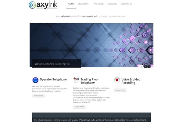 Touchsense theme site design template sample