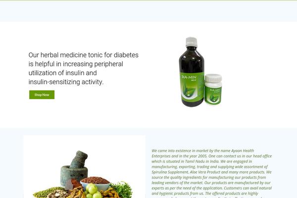 Kapee theme site design template sample
