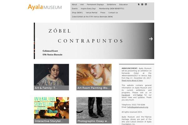 ayalamuseum.org site used Hephaestus