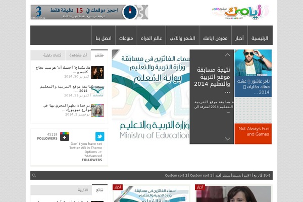 FlyingNews theme site design template sample