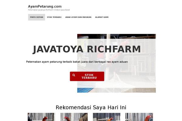 Blocksy theme site design template sample
