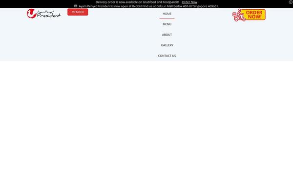 Site using Tlp-food-menu plugin