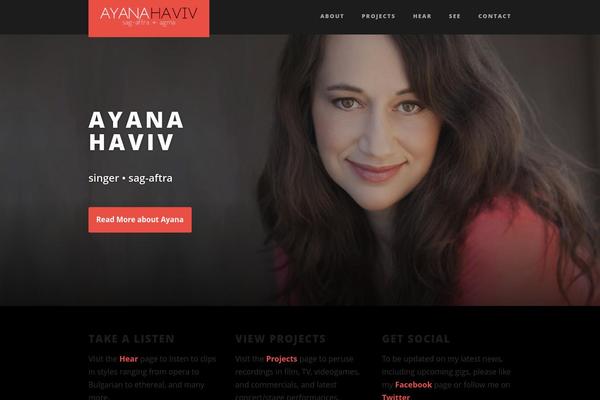 ayanahaviv.com site used Ayana