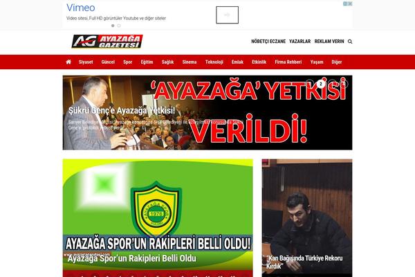 ayazagagazetesi.com site used Wp Medya Haber