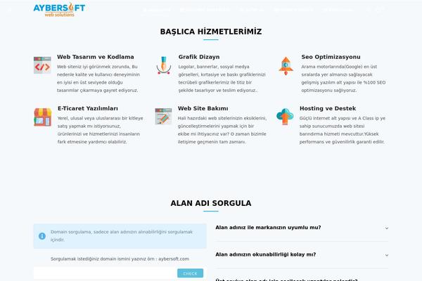 Site using Ajax Domain Checker plugin