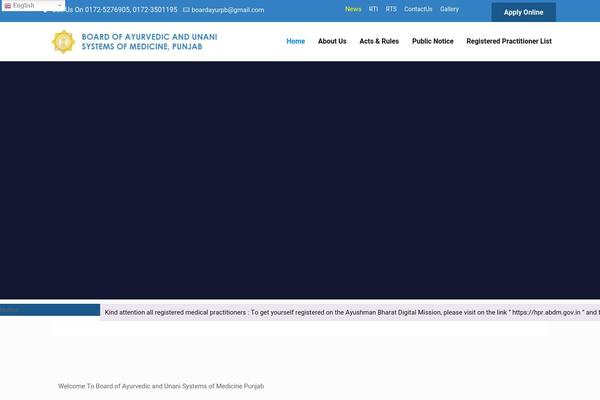 BeTheme Child theme site design template sample