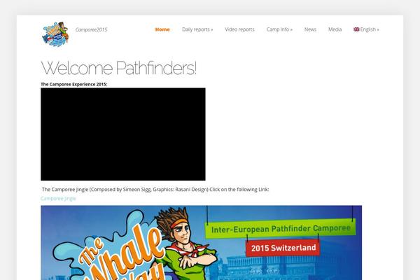 Foxy theme site design template sample