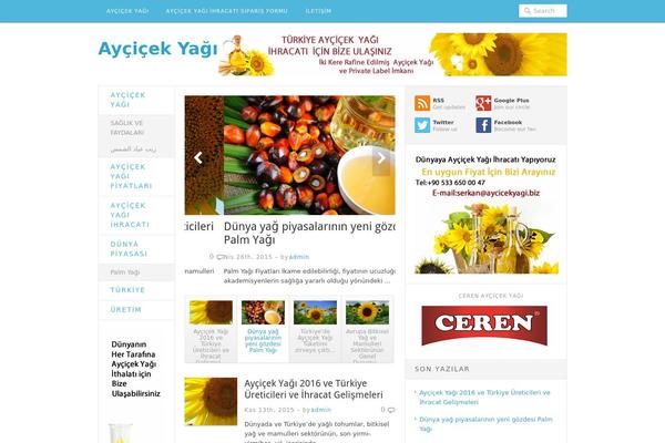 Delivery theme site design template sample