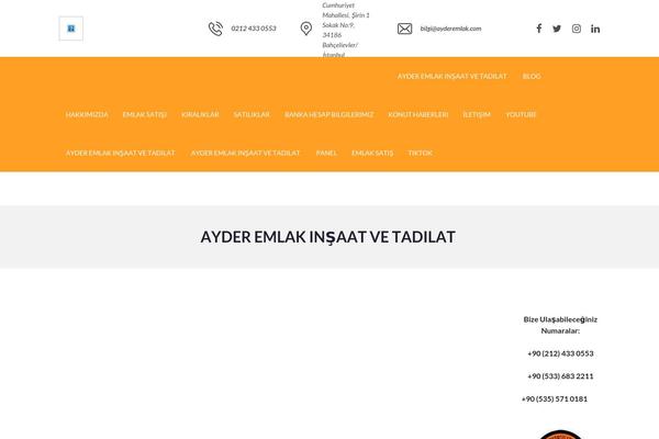 Site using Myhome-idx-broker plugin
