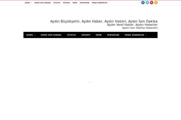 MaxBlog theme site design template sample
