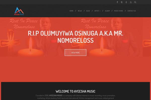 GamePress theme site design template sample