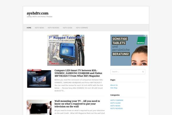 ayehdtv.com site used Wpex-fresh-and-clean