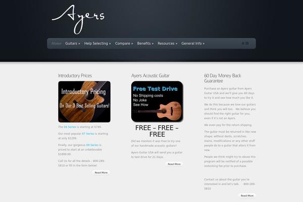 Envisioned theme site design template sample