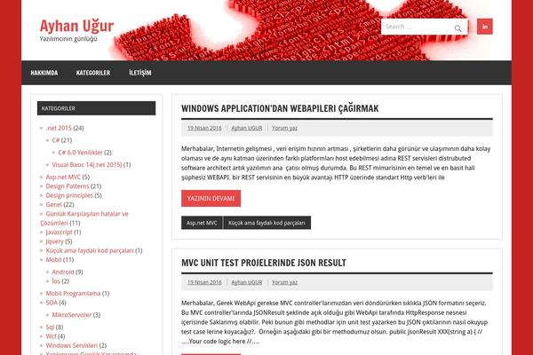 Dynamic News Lite theme site design template sample