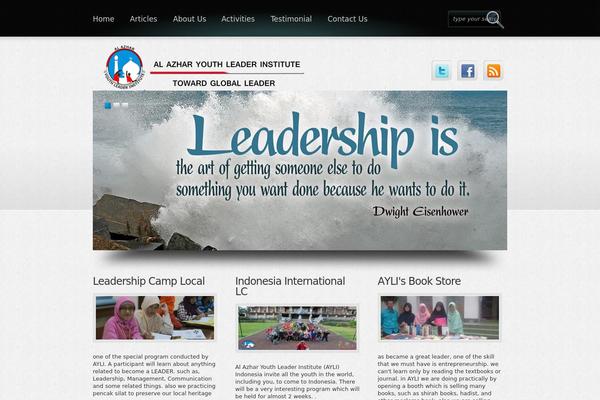 Boldy theme site design template sample