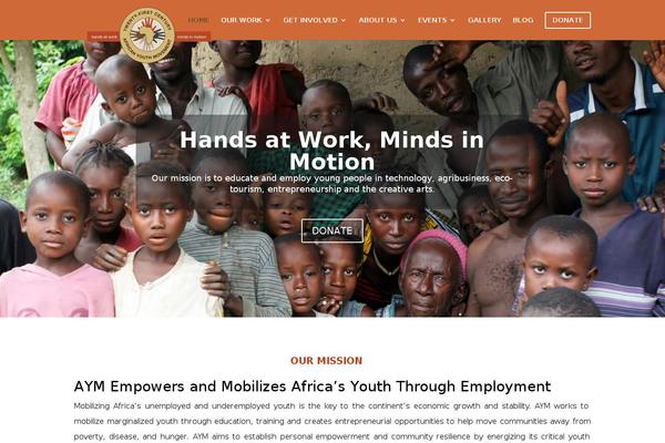 Site using Social Slider plugin