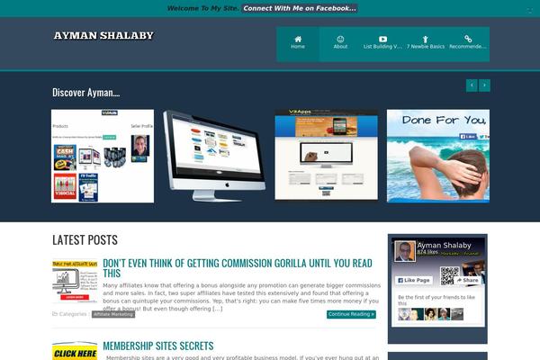 aymanshalaby.com site used Amazetheme