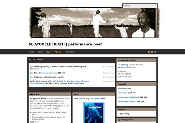 Arras WP theme theme site design template sample