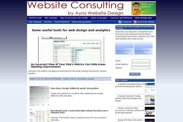Webdesign theme site design template sample