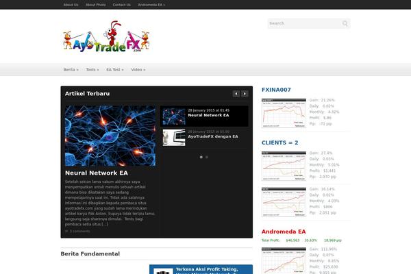 Litepress theme site design template sample