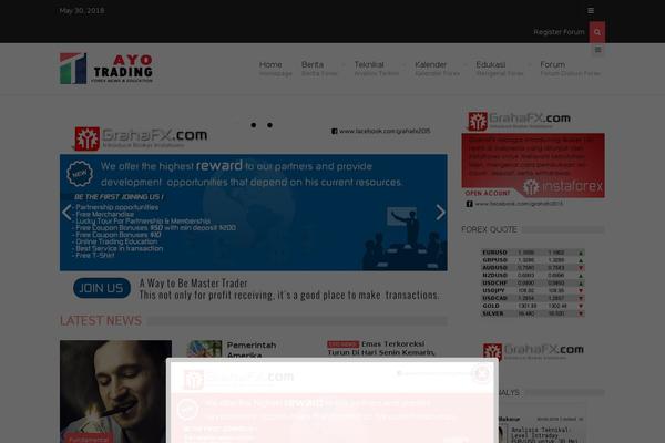 Site using Logo Slideshow plugin