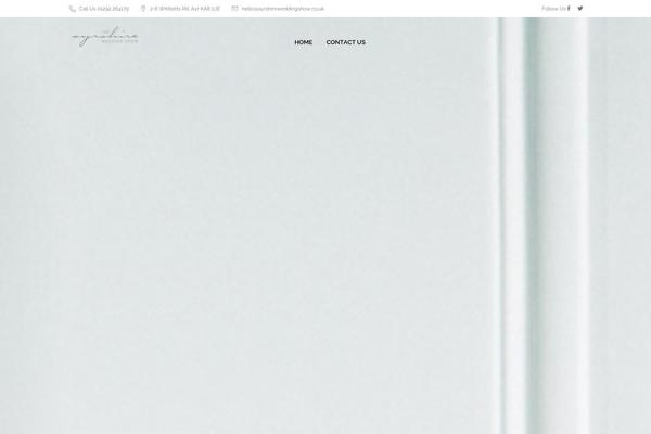 Fleur theme site design template sample