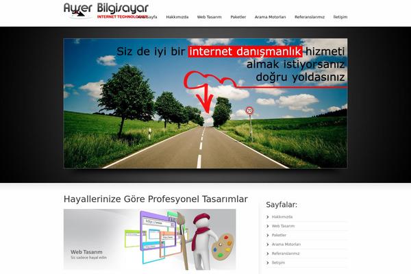 Site using Awesome Weather Widget plugin