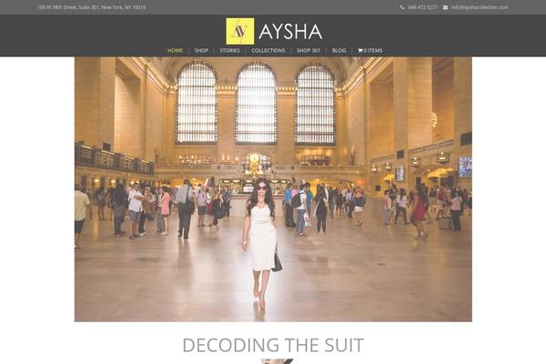 Modality theme site design template sample