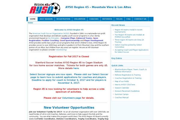Site using Wp-table plugin