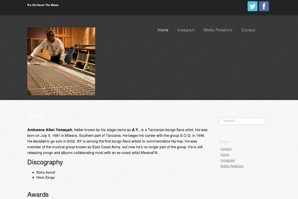 eClipse theme site design template sample