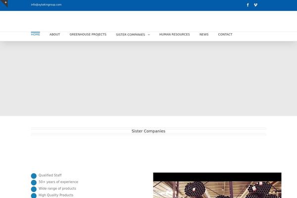 Avada theme site design template sample