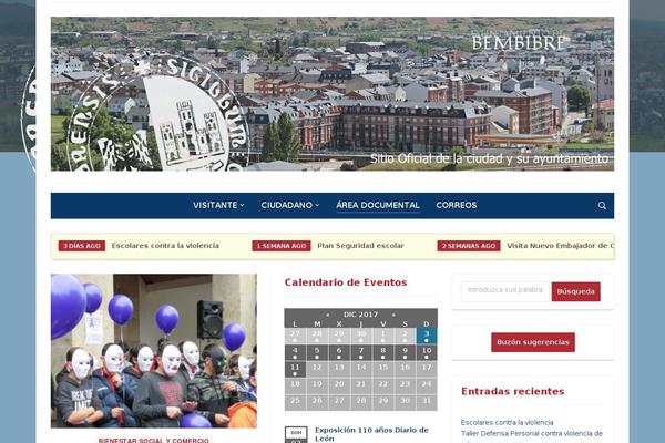 Tribune theme site design template sample