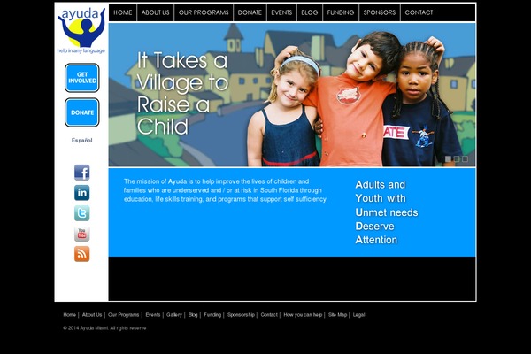 ayudamiami.org site used Ayuda