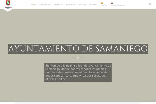 Vino theme site design template sample
